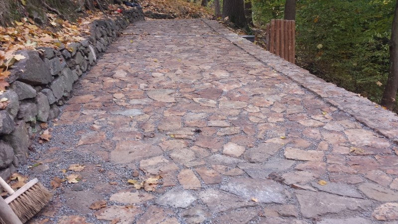 Cestní síť - Park Heulos