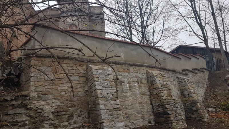 Oprava hradeb (Boromejky)