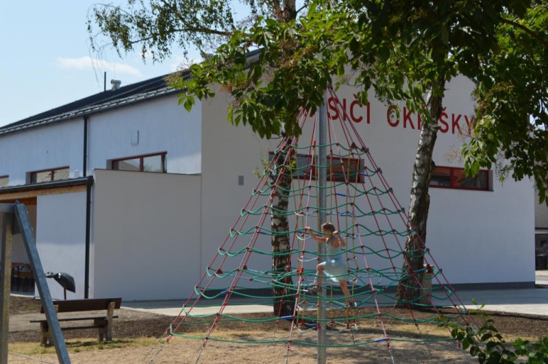 Hasičárna Okříšky